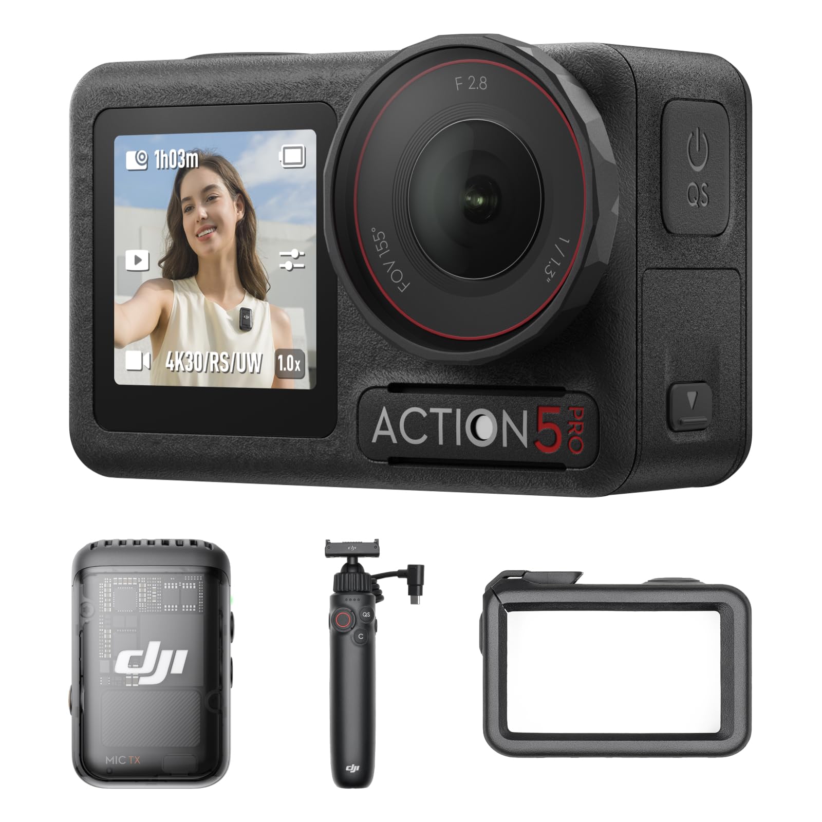 Amazon | DJI Osmo Action 5 Pro Vlogコンボ アクションカメラ4K 充電
