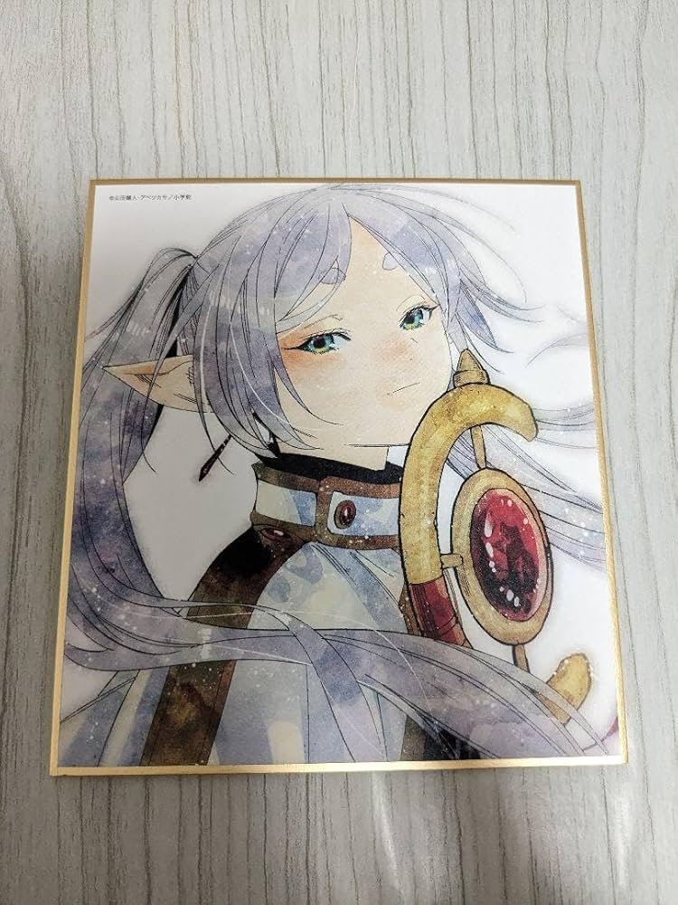 Amazon.co.jp: フリーレン 描き下ろしミニ色紙 葬送のフリーレン購入