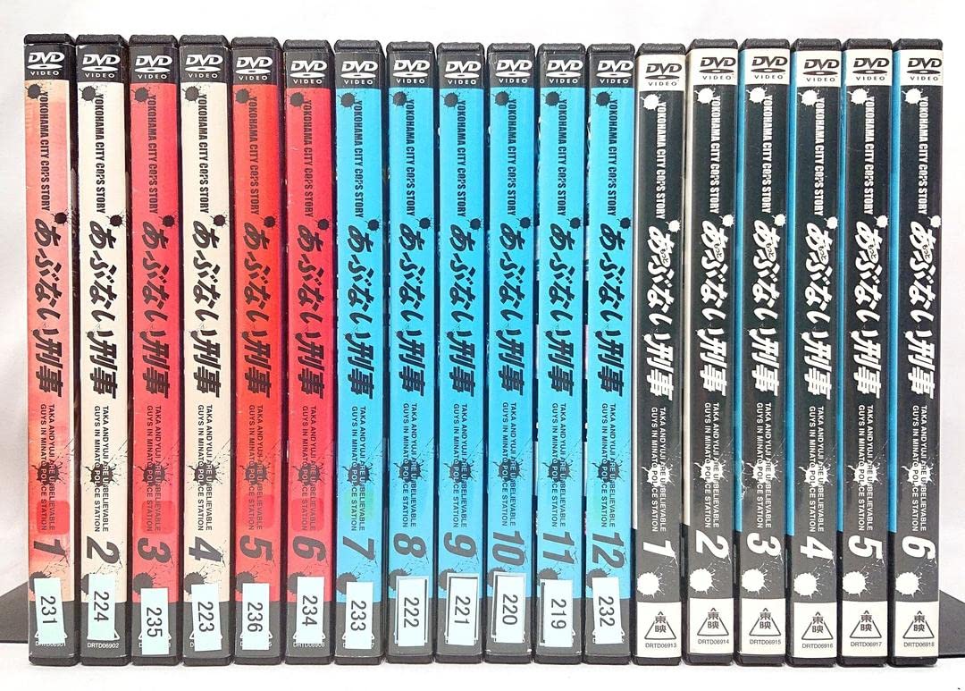 Amazon.co.jp: あぶない刑事 + もっとあぶない刑事DVD全18巻セット