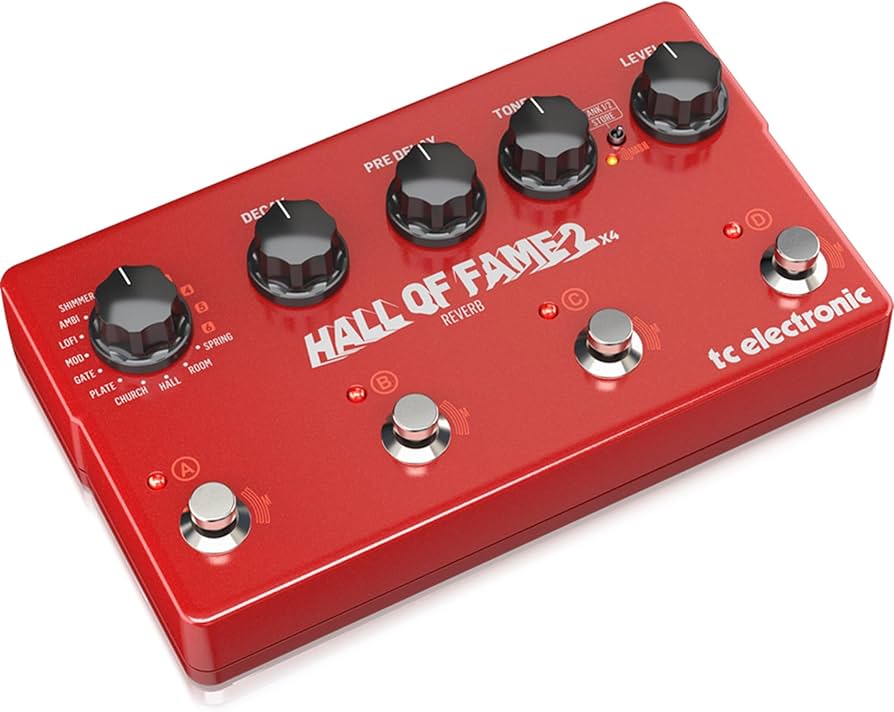 Amazon.com: TC Electronic HALL OF FAME 2 X4 REVERB Acclaimed