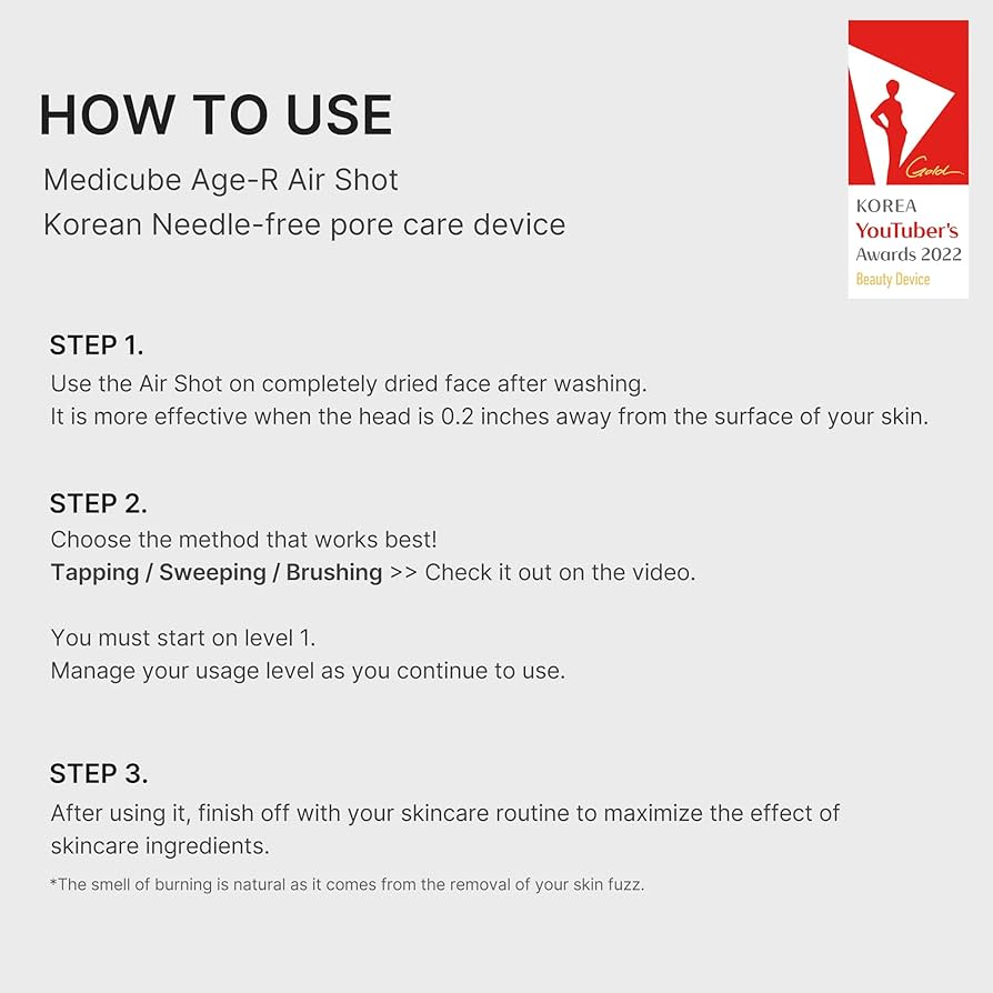 Amazon.com: Medicube Age-R ATS Air Shot - Microneedling Pore