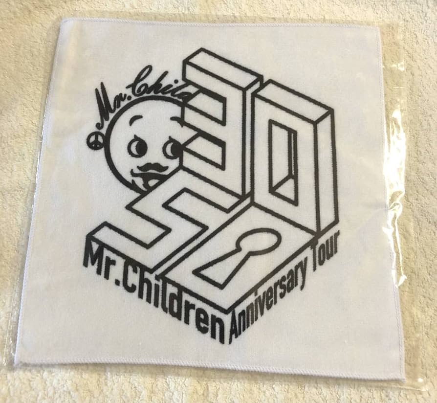 Amazon | Mr.Children桜井和寿30th Anniversary Logoハンドタオル