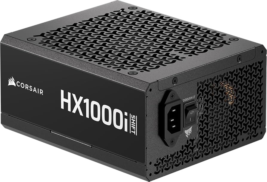 Corsair HX1000i Fonte de alimentação ATX totalmente modular – Hub