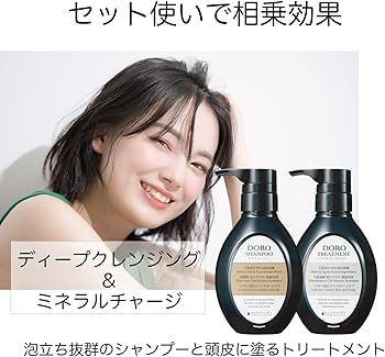 Amazon.co.jp: ヘッドスパ専門店 ひとときのしずく DORO 泥シャンプー