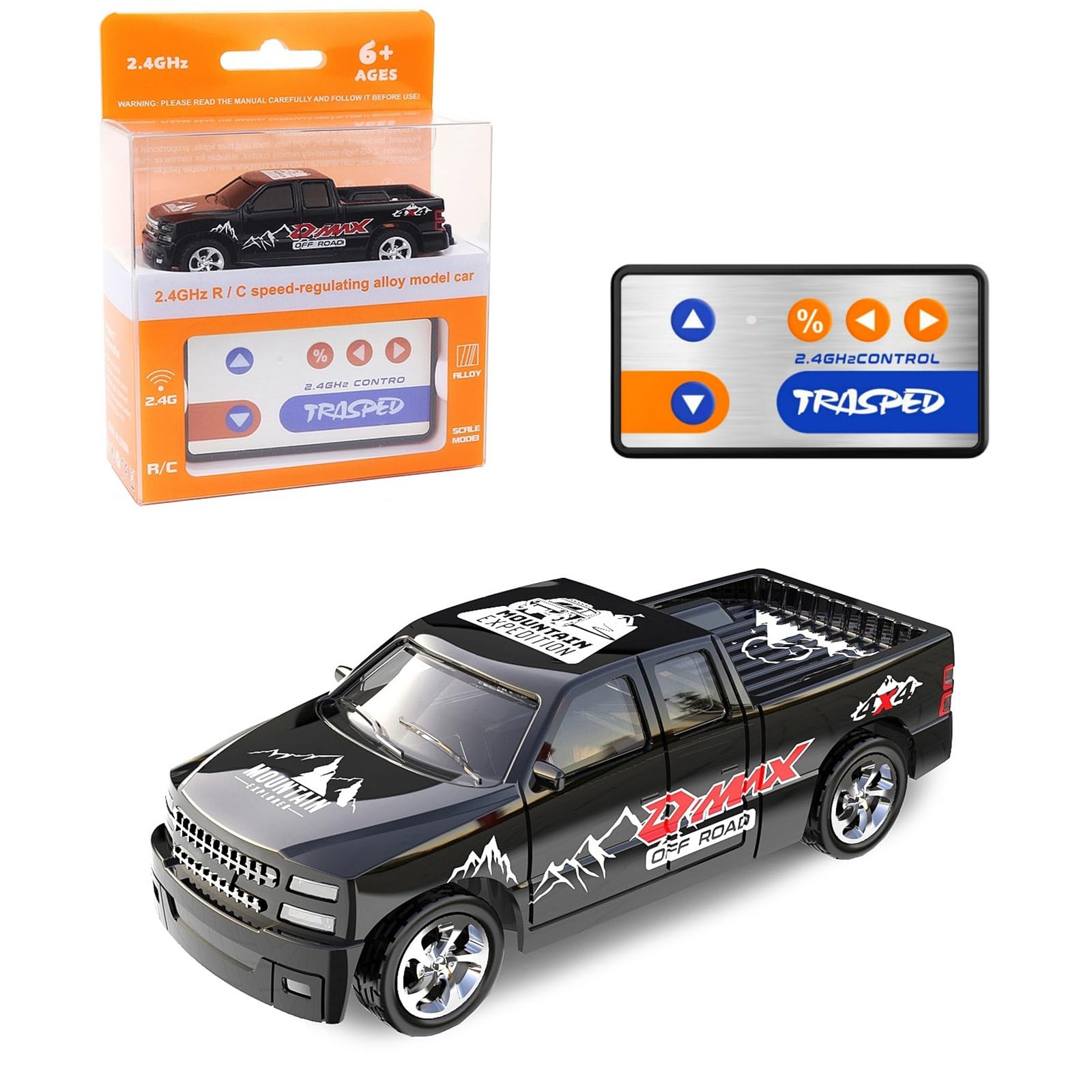 Amazon.co.jp: ラジコンカー 1/64ミニラジコンカー ミニRCカー