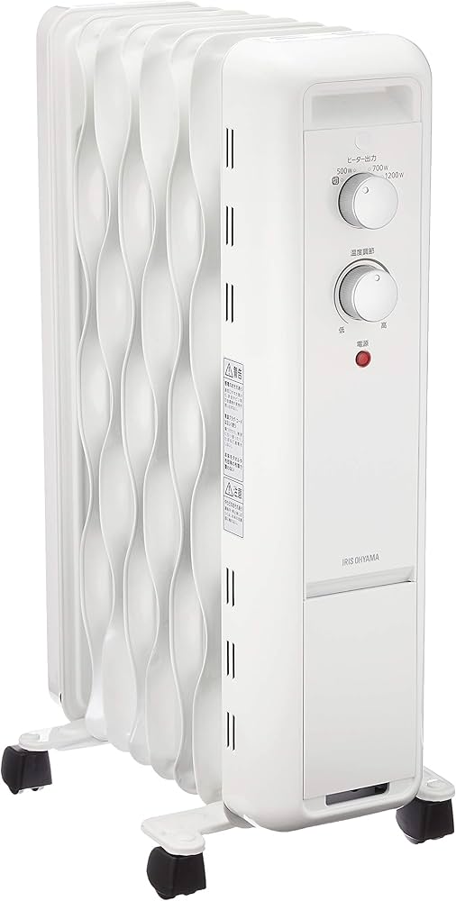 Amazon | アイリスオーヤマ ヒーター オイルヒーター ウェーブ型 1200W