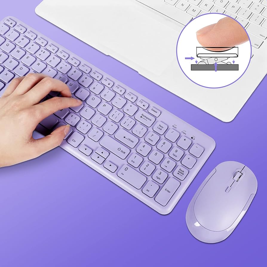 Amazon | ワイヤレスキーボードマウスセット キーボードカバー付き