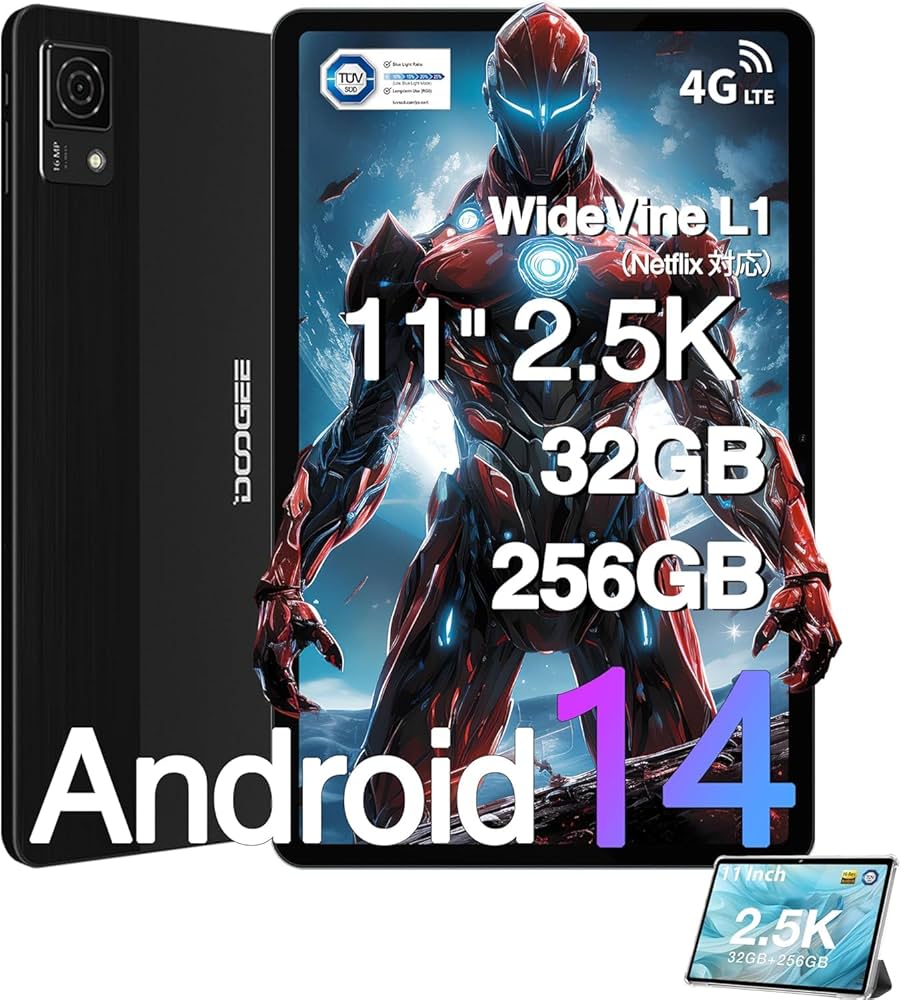 Amazon.co.jp: 【Android 14 タブレット 11インチ】DOOGEE T30 ULTRA