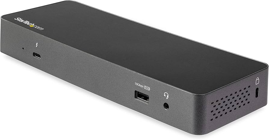 Amazon.co.jp: StarTech.com Thunderbolt 3 ドック／USB-C互換サンダー