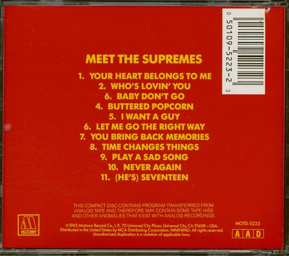 The Supremes - Supremes/Meet The Supremes - Amazon.com Music