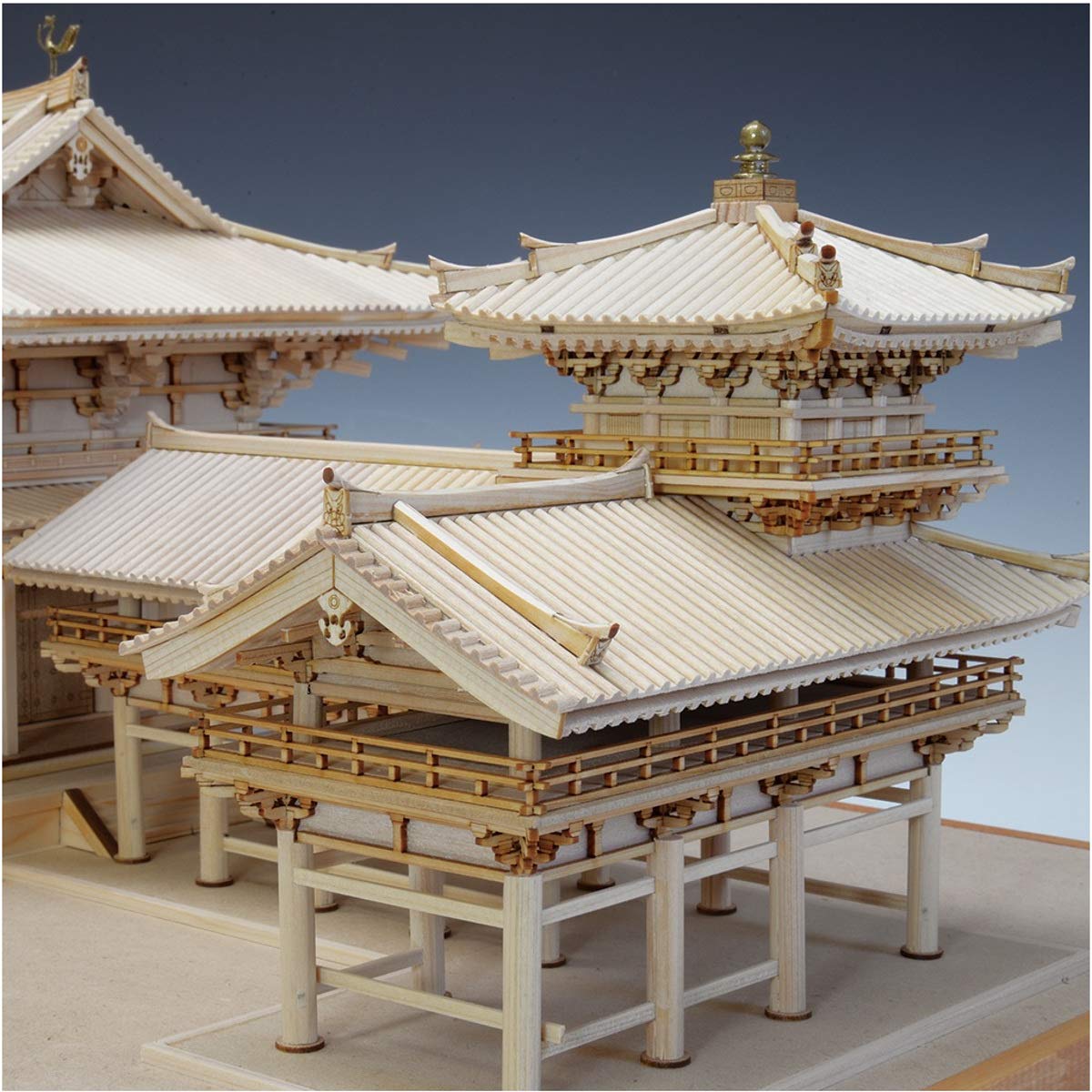 Amazon | ウッディジョー 1/75 平等院 鳳凰堂 木製模型 組み立てキット