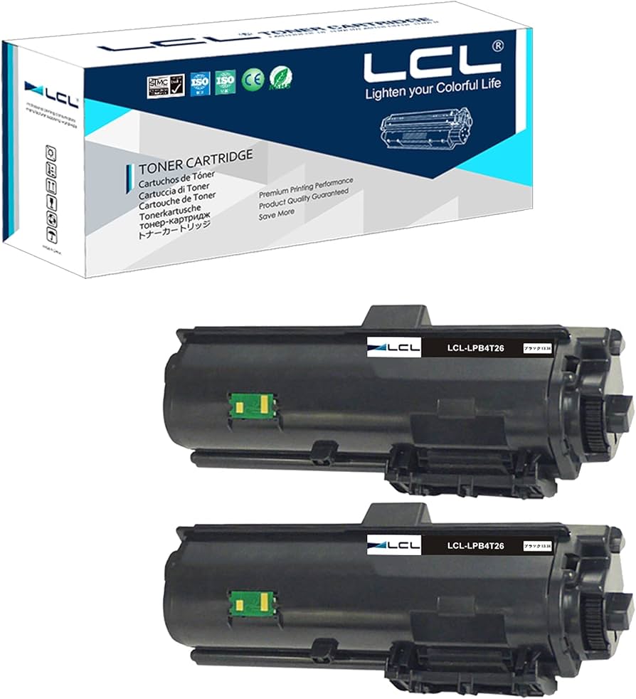 Amazon.co.jp: LCL エプソン用 LPB4T26 LPB4T26V (2パック ブラック