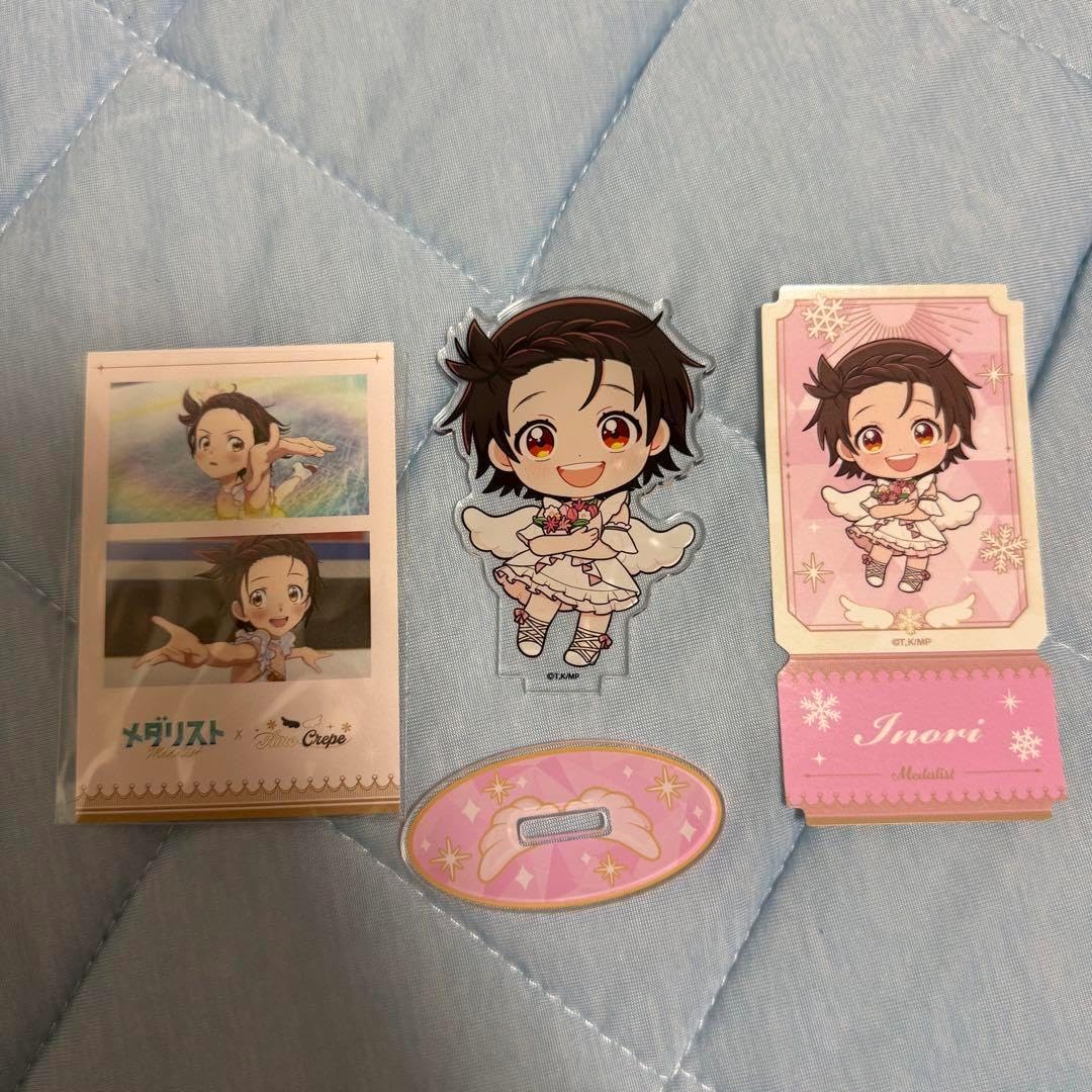 メダリスト くじメイト 結束いのり 缶バッジ 2点セット メダリスト