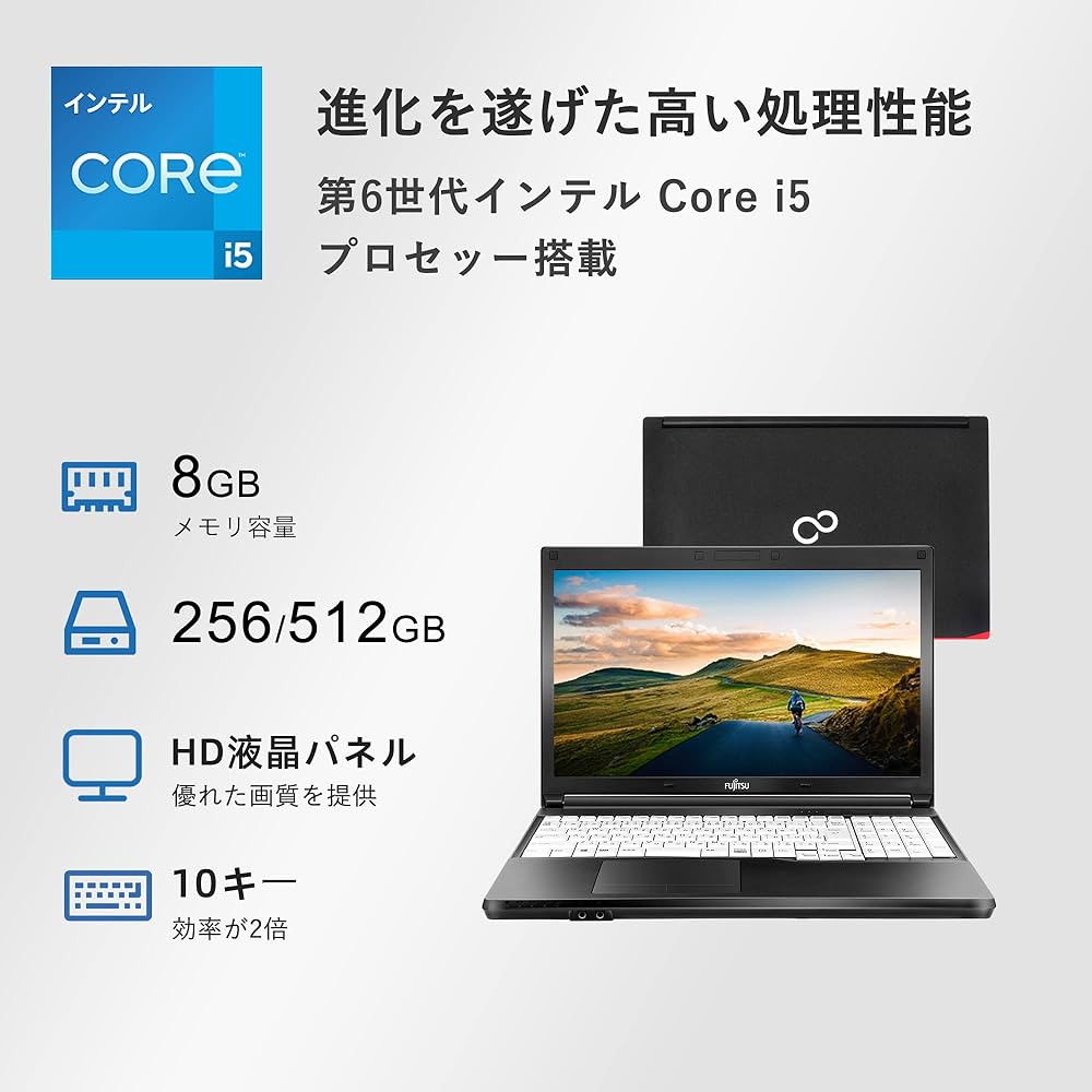Amazon.co.jp: 【整備済み品】 ノートパソコン A576シリーズ office