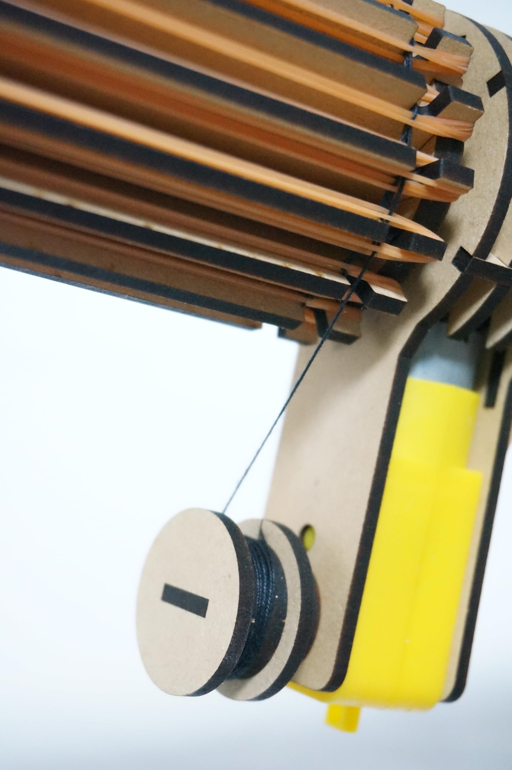 Amazon.co.jp: 木製 ガトリングガン 電動 ゴム銃 ゴム鉄砲 輪ゴム銃 射