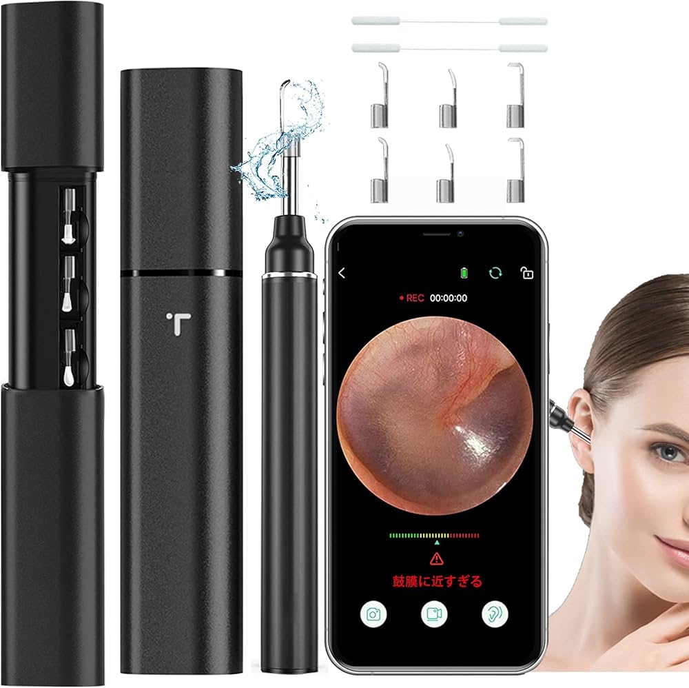 Amazon.co.jp: 耳かき カメラ ワイヤレス イヤースコープ 耳掃除 3.0mm
