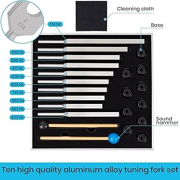 Amazon.co.jp: 音叉チャクラ、チャクラ音叉セット、コード化された音叉