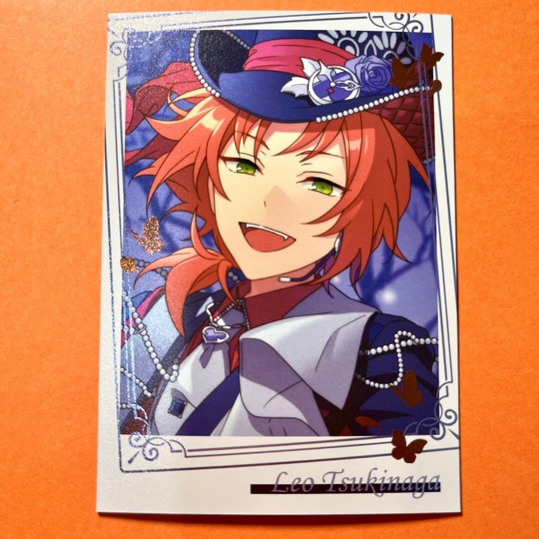 Amazon.co.jp: あんスタ 中国 上海 蝶影 ポラロイド チェキ カード 月