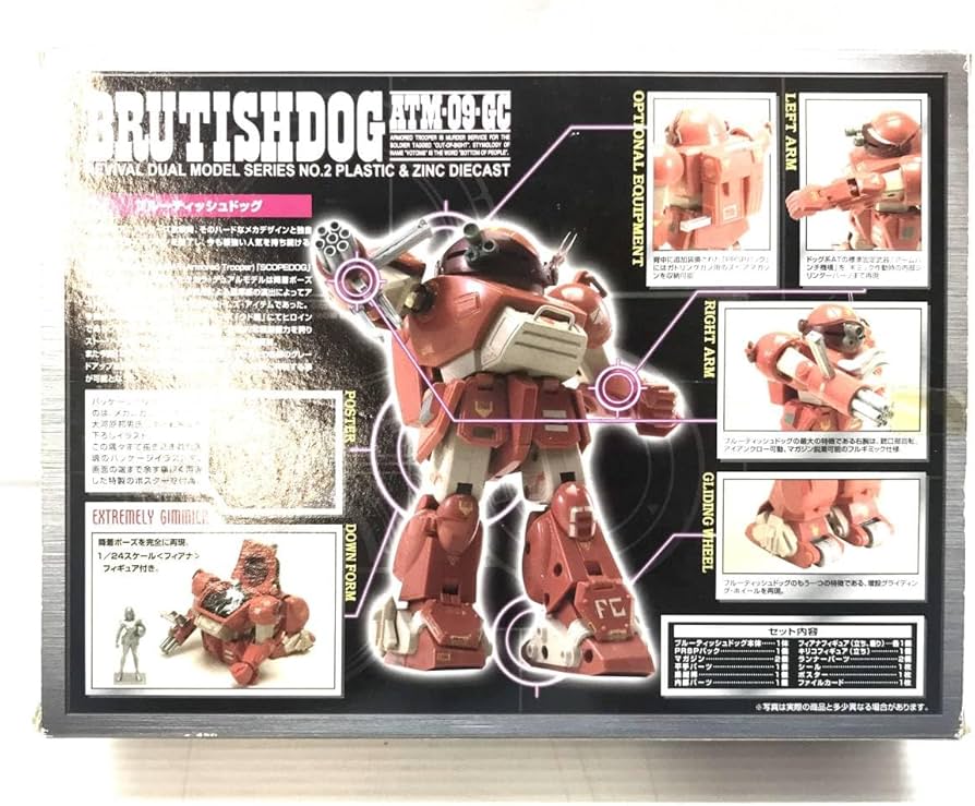 Amazon.co.jp: TAKARA フィギュア ATM-09-GC ブルーティッシュドッグ