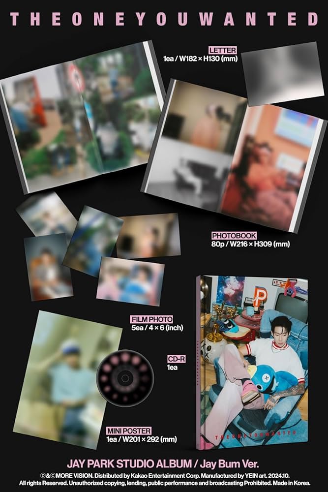 JAY PARK, JAY PARK, JAY PARK - JAY PARK - THE ONE YOU WANTED (JAY