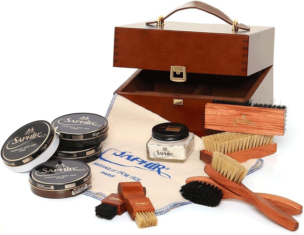 Amazon.com: Saphir Medaille D'or 1925 Men's Shoemaker ValetBox One