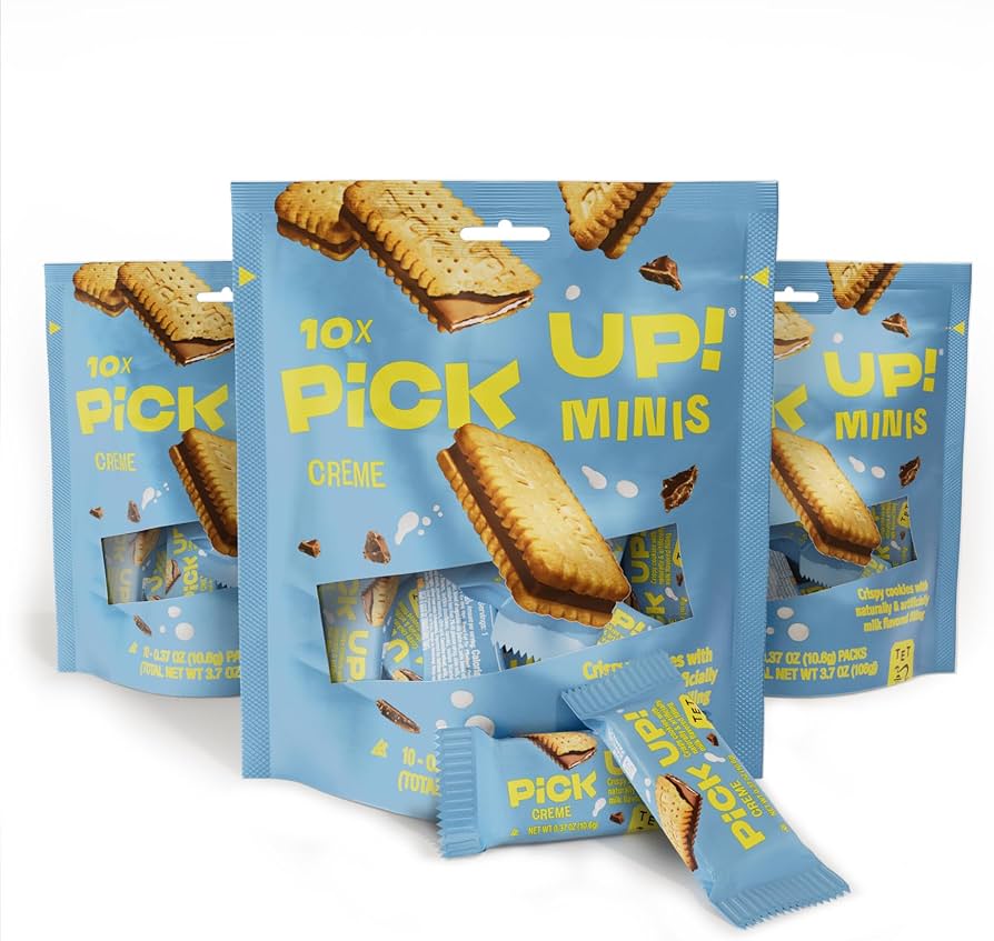 Amazon.com: Bahlsen PiCK UP! Minis Creme (3 Bags, 3x10 individual