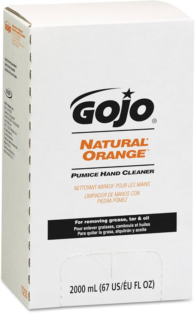 Amazon.com : GOJO 7255 NATURAL ORANGE Pumice Hand Cleaner Refill