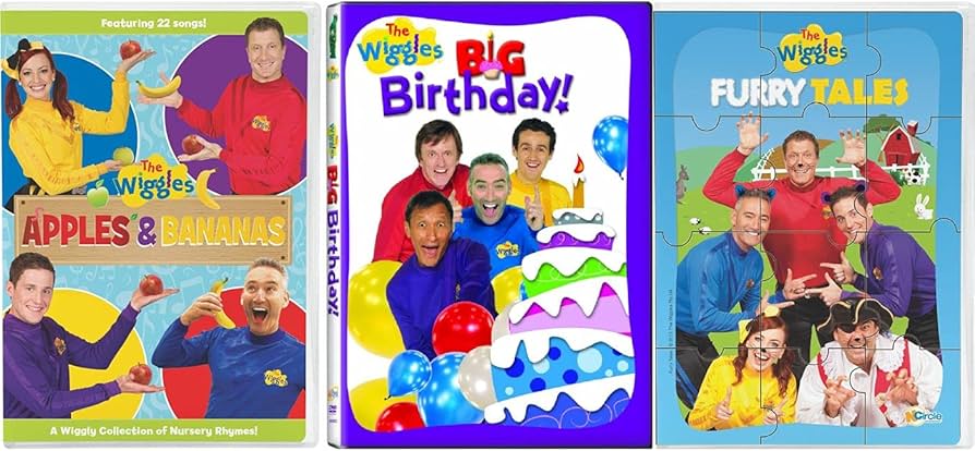 Amazon.com: The Wiggles 3 Pack DVD Set: Apples And Banana's / Big