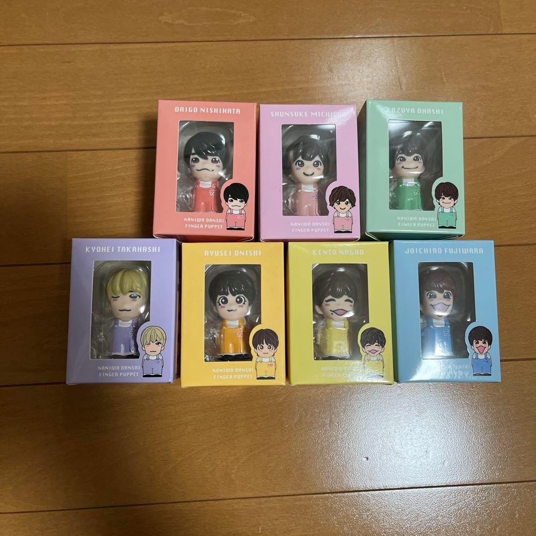 なにわ男子 指人形 7人 なにわ男子 指人形 7体セット 全種 コンプリート