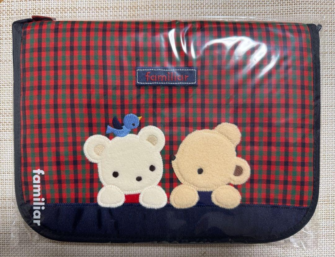 新品未使用ファミリア ファミリア familiar 母子手帳ケース 未使用