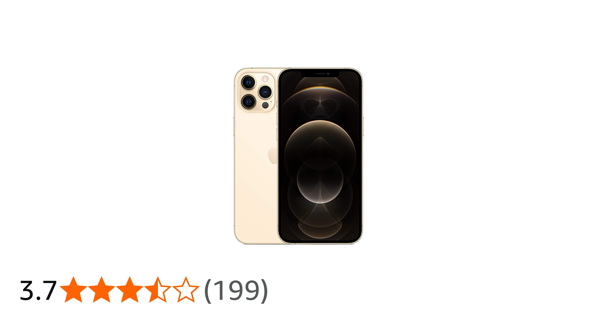 Amazon | 【整備済み品】 Apple iPhone 12 Pro Max 128GB ゴールド SIM