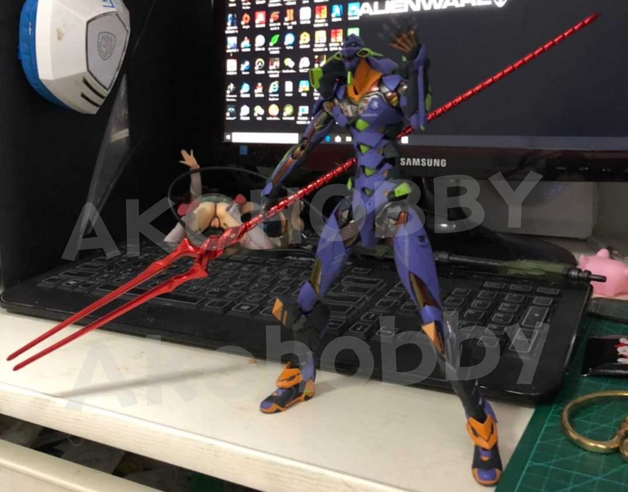 Amazon.co.jp: ロンギヌスの槍 METAL BUILD 金属製 塗装済完成品 1/7