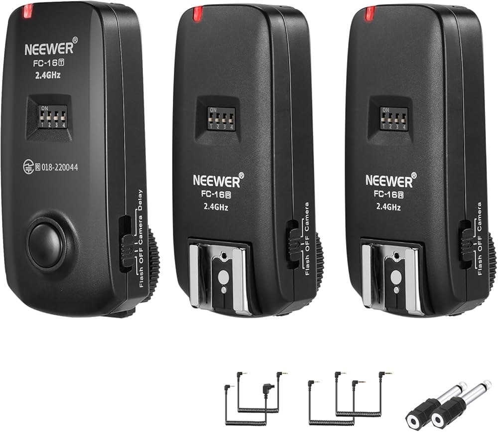 Amazon.co.jp: NEEWER FC-16 3in1 2.4G 16チャネルワイヤレスリモート