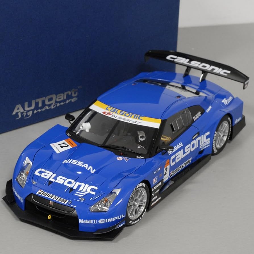 Amazon.co.jp: Nissan GT-R Super GT 2008 Calsonic Impul #12 1:18