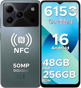 Amazon | 【最新 Android 16 スマホ】DOOGEE Note56 plus Android16