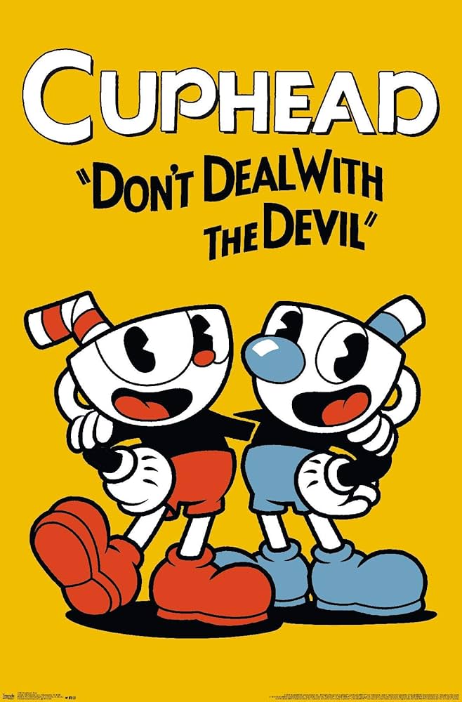 Trends International Cuphead: Don't Deal with The Devil - Duo Wall