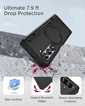 Miimall for Samsung Galaxy Z Fold 7 Case with Privacy Screen