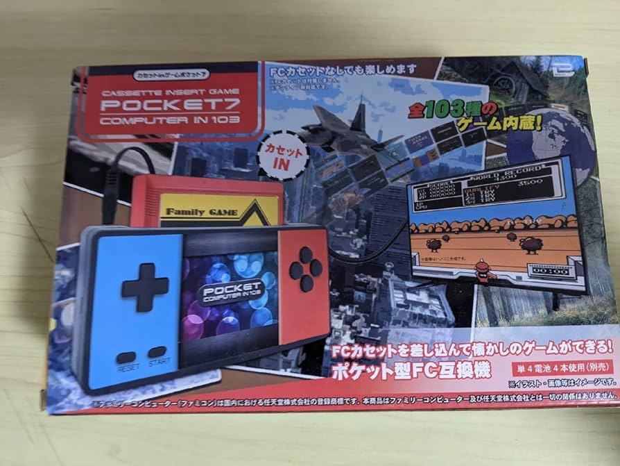 Amazon | カセットinゲームポケット7 ポケット型FC互換機/CASSETTE