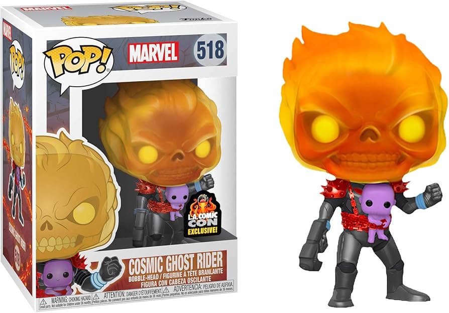 Cosmic Ghost Rider (LACC Exc): Fun ko Pop! Figura de vinilo y 1
