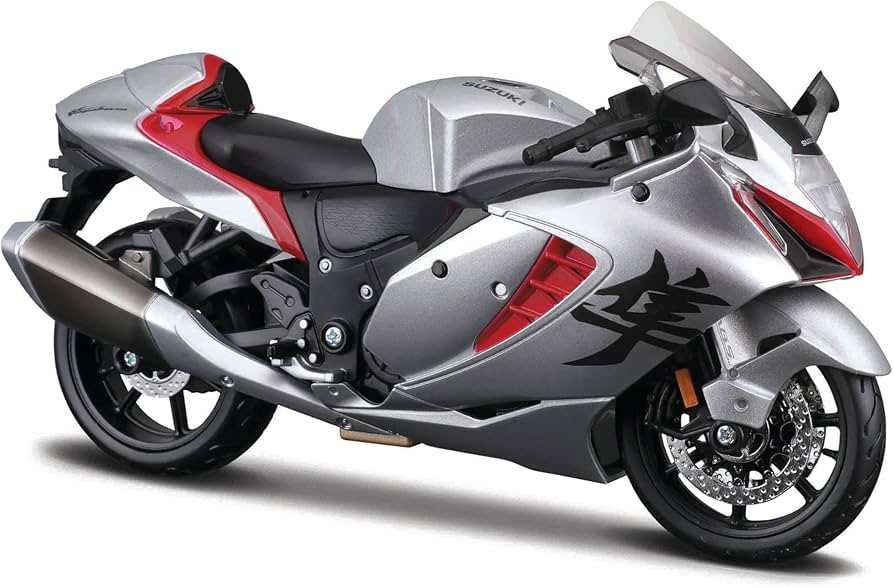 Amazon.co.jp: Maisto (マイスト) 1/12 Suzuki 2022 Hayabusa Silver