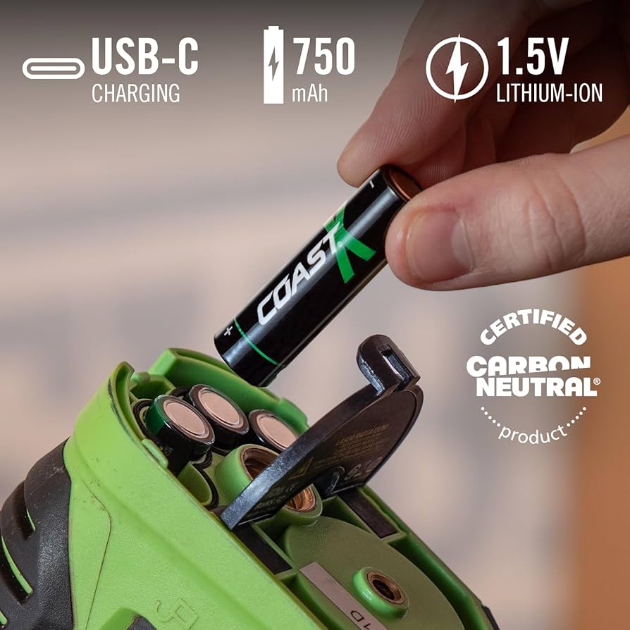 AAA Zithion-X Rechargeable USB-C Ported Battery GB 4pk : Amazon.ca