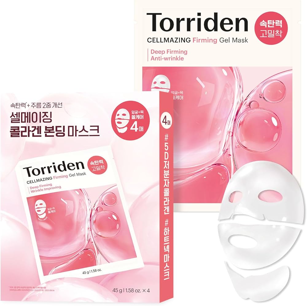 Amazon.com : Torriden CELLMAZING Collagen Firming Gel Sheet Mask