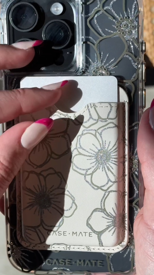 Amazon.com: Case-Mate iPhone 15 Pro Case - Floral Gems [12FT Drop