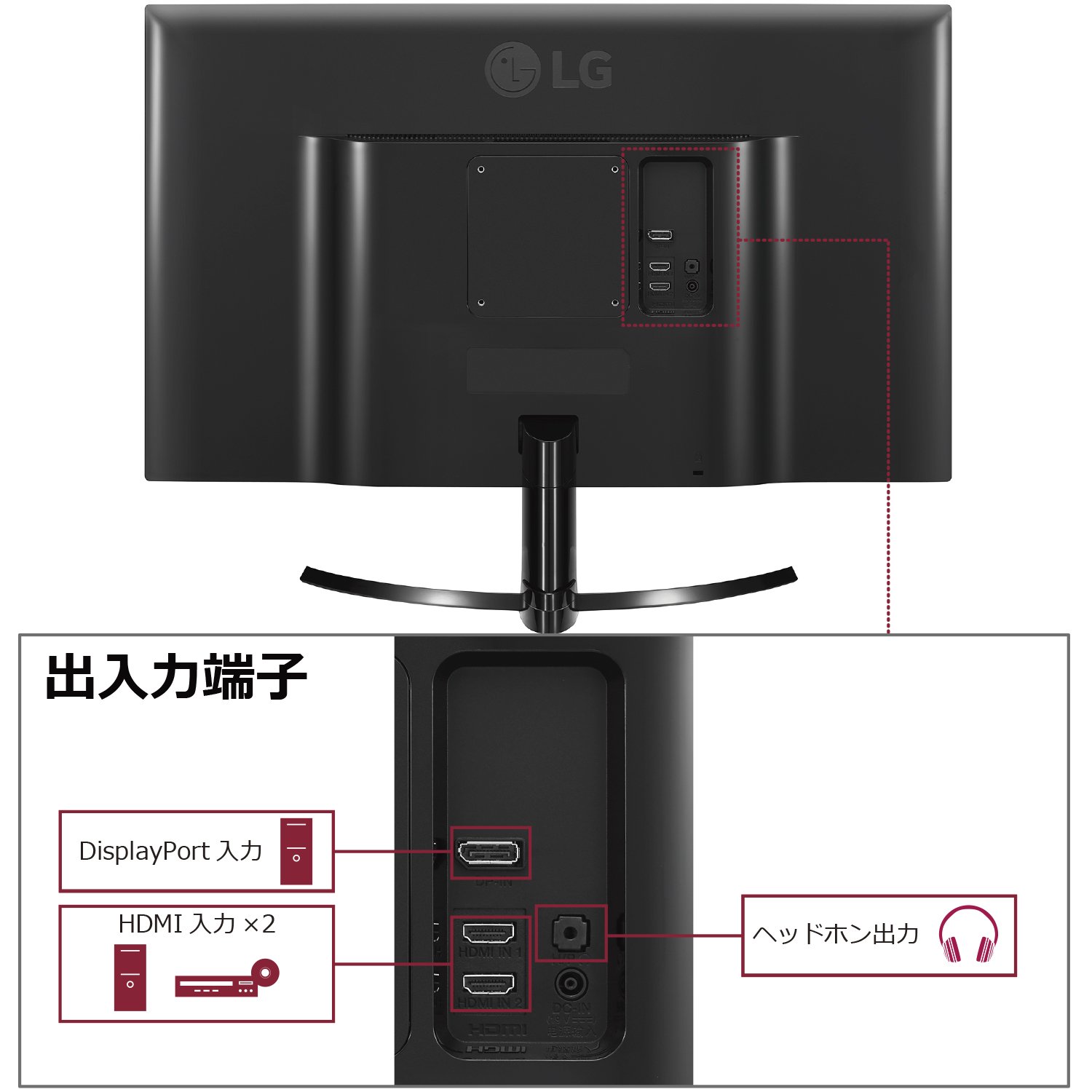 Amazon.co.jp: LG モニター ディスプレイ 27UD68-P 27インチ/4K(3840