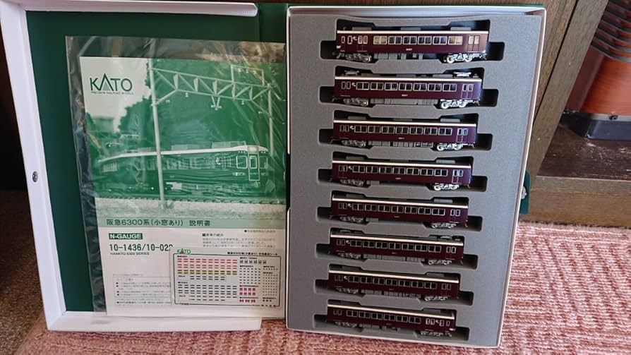 Amazon.co.jp: KATO 阪急6300系 小窓あり 8両セット 10-1436
