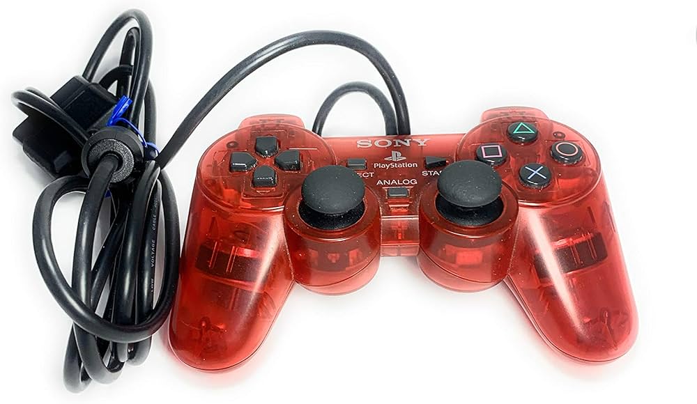 Amazon | アナログコントローラ(DUALSHOCK 2) クリムゾンレッド | 本体