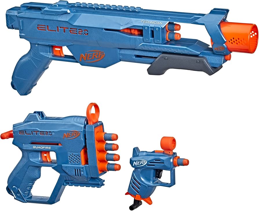Amazon.co.jp: NERF Elite 2.0 ロードアウト 3-ブラスターパック
