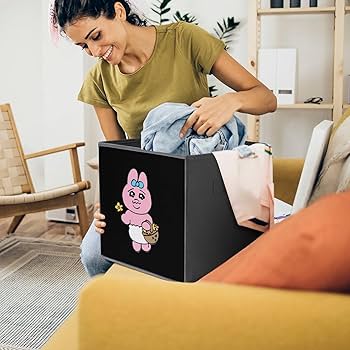 Amazon｜収納ボックス おぱんちゅうさぎ 収納バッグ 衣装ケース