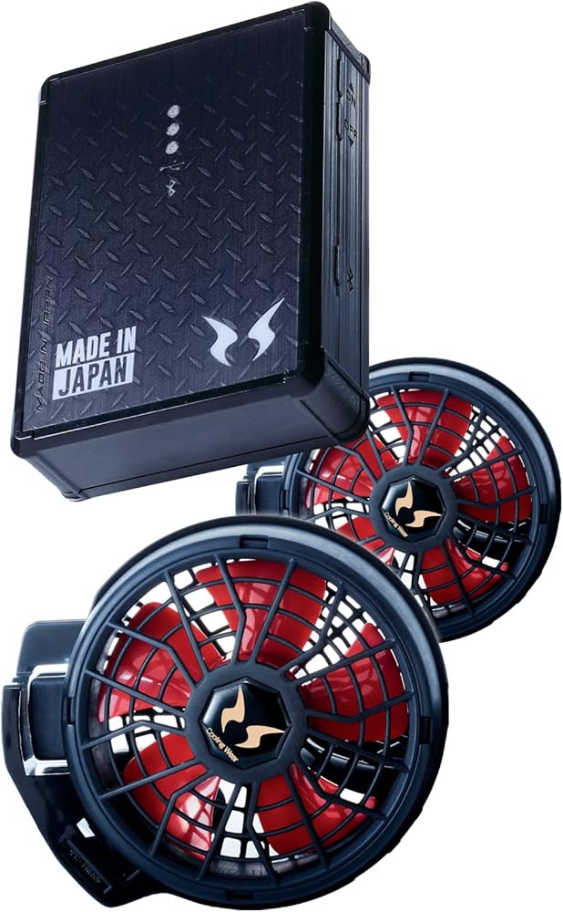 Amazon.co.jp: 空調風神服 ファンバッテリーセット 2022 RD9290J