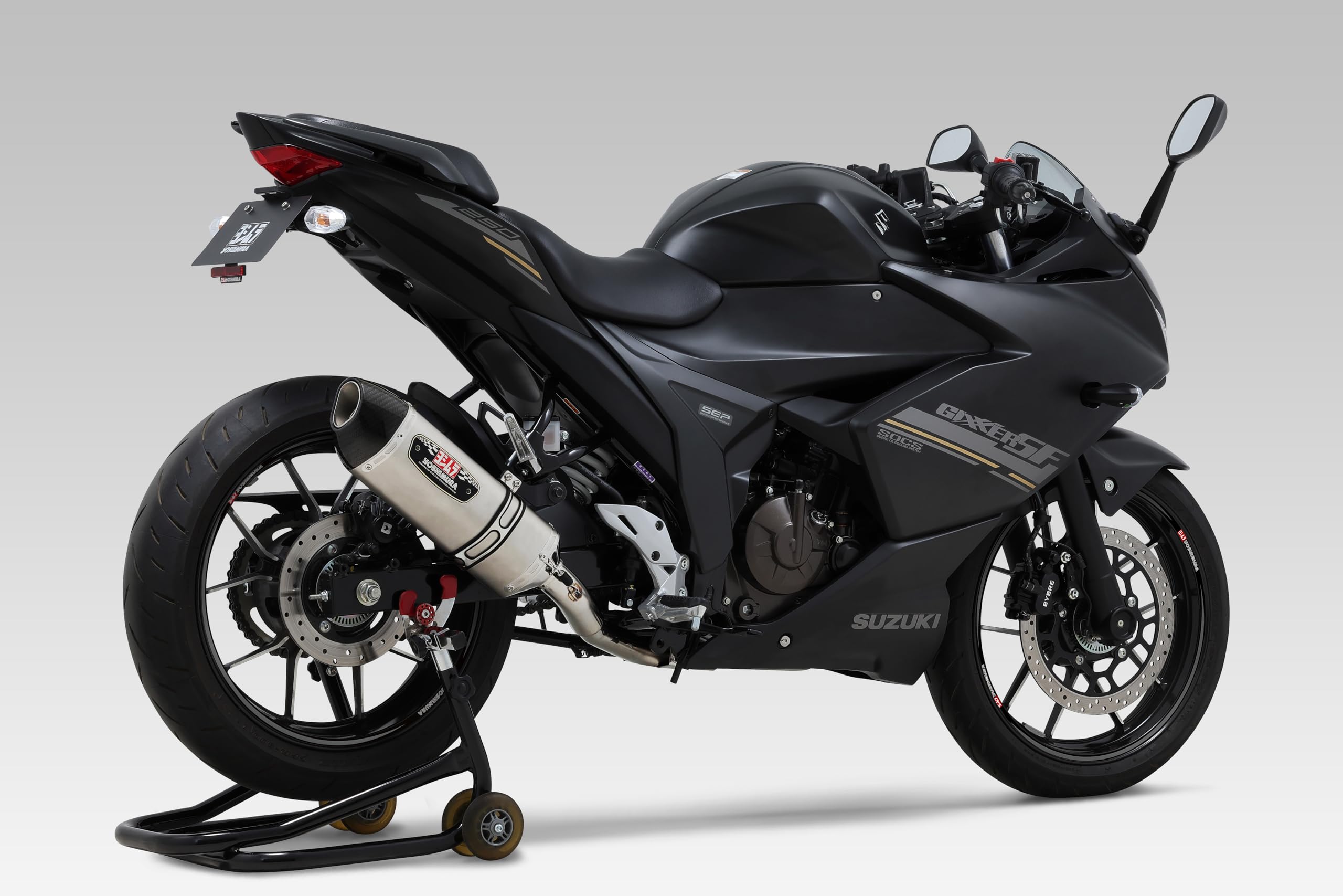 Amazon | ヨシムラ フルエキゾースト GIXXER250(23)、GIXXER SF250(23